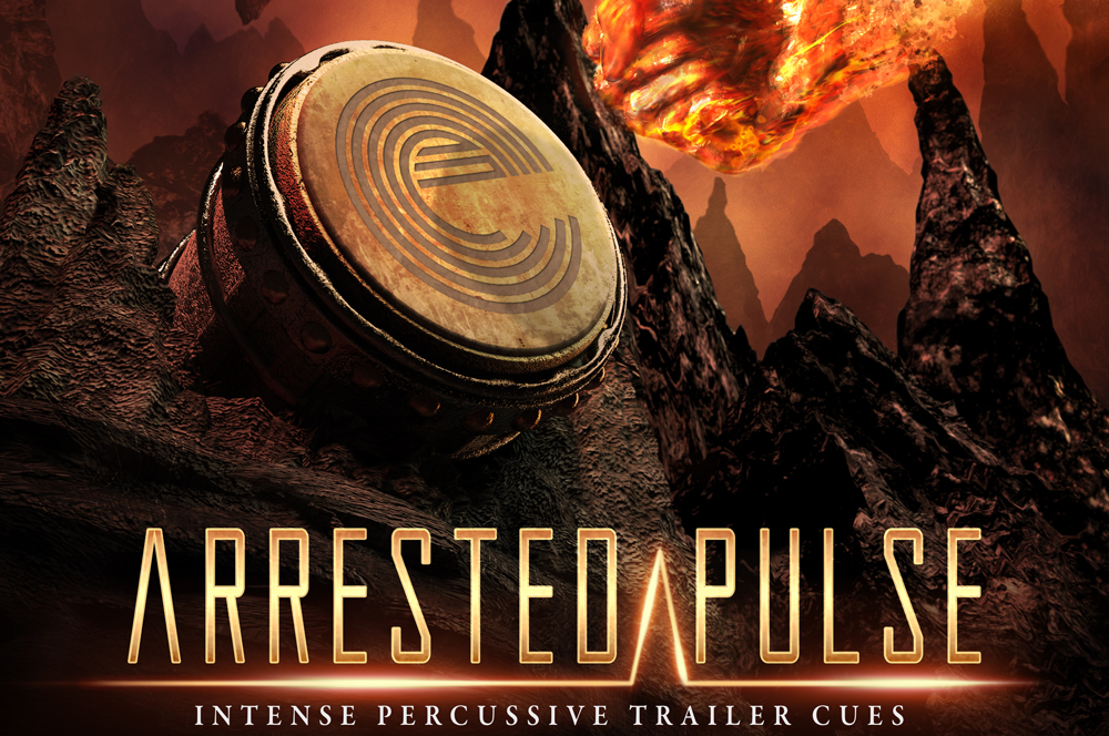 Arrested Pulse Percussive Trailer Music
